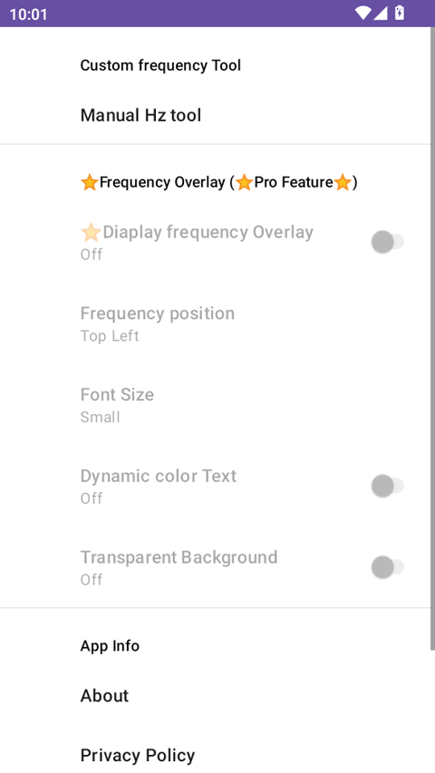 屏幕刷新率修改器中文版截图1