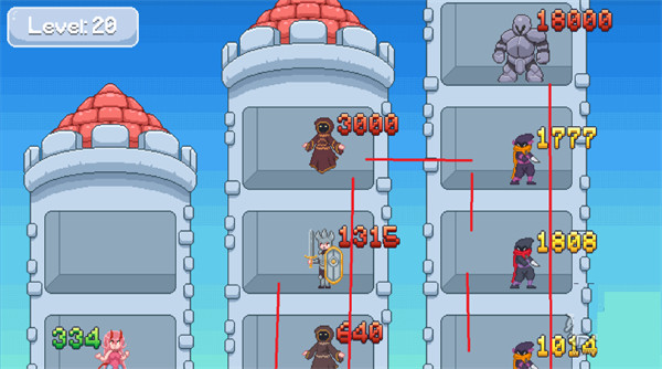 魅魔捕食像素爬塔