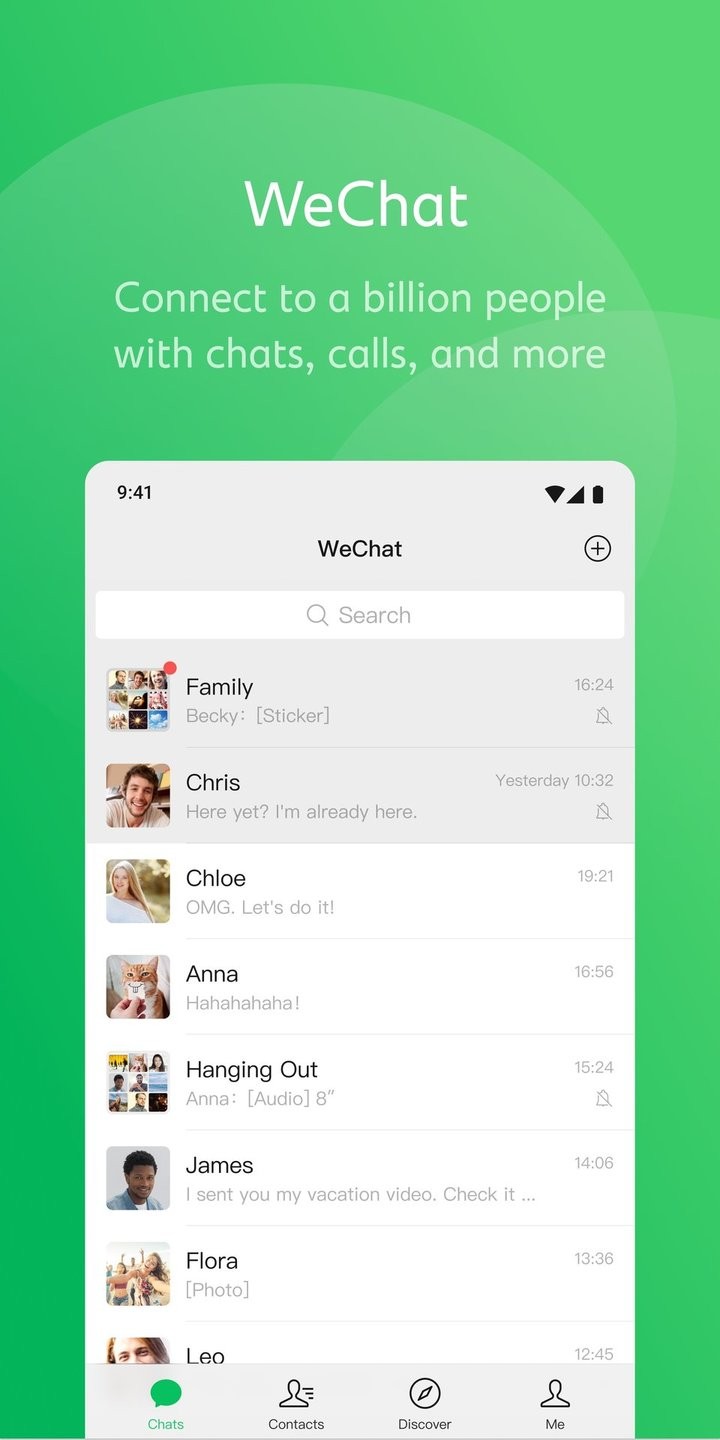 WeChat国际版截图2