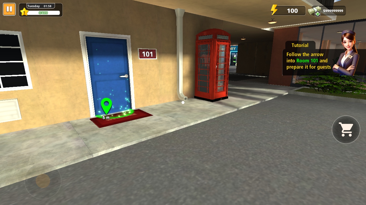 汽车旅馆模拟器汉化版截图1