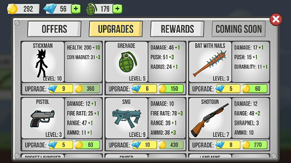 火柴人僵尸射击截图3