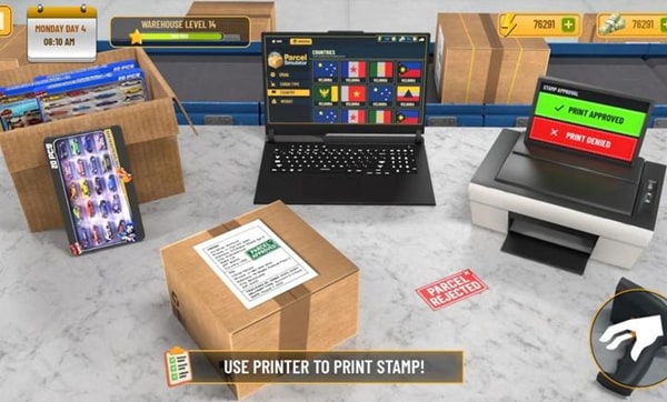 包裹递送模拟器3D最新版本截图1